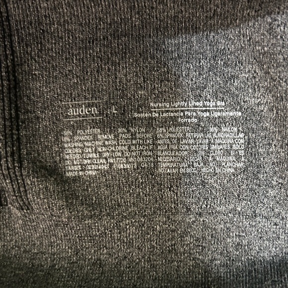 🔆5/$15 CLOSET CLEAR OUT 
Auden nursing bra - Picture 4 of 4